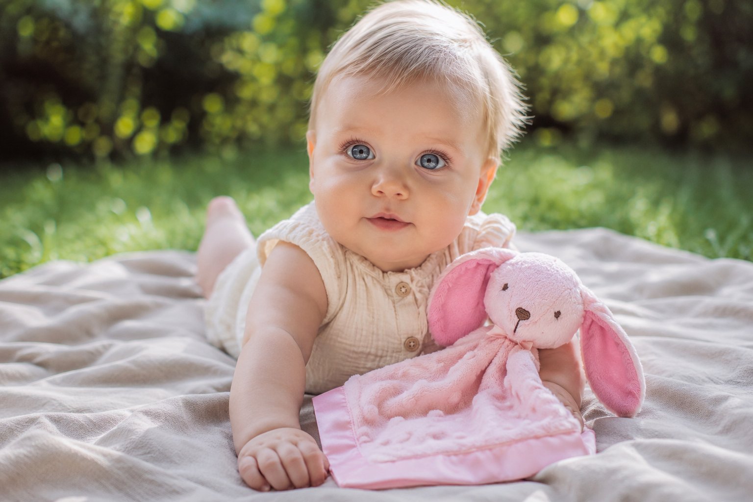 Princess SweetPea PlushAura Bunny Blanket