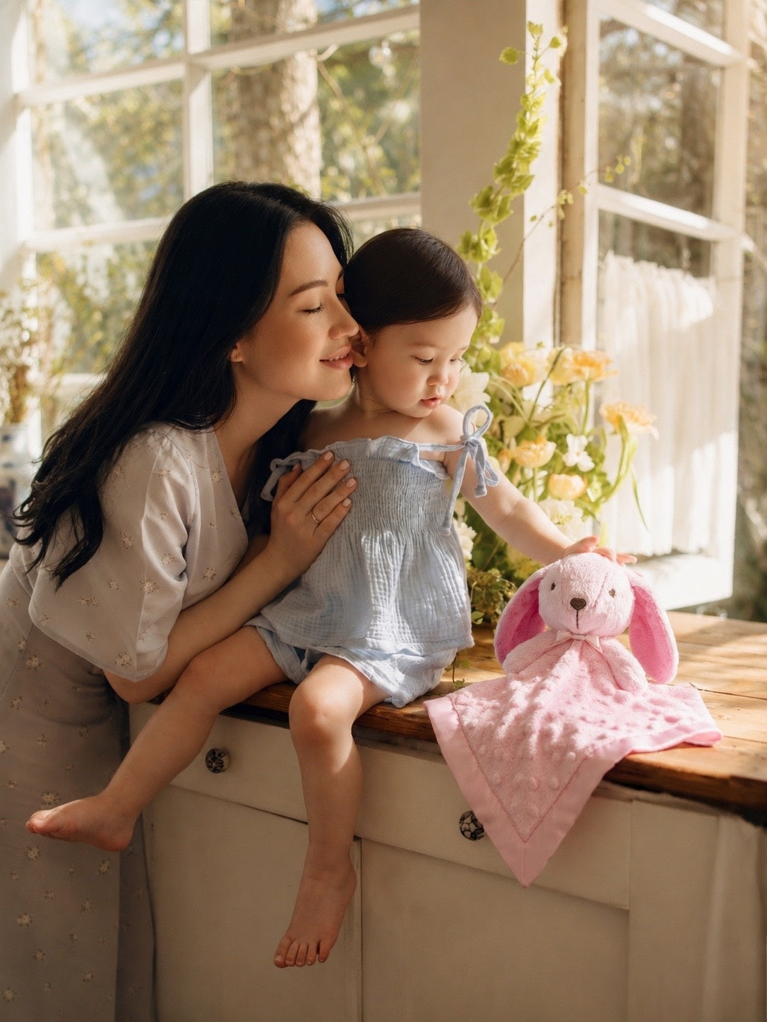 Princess SweetPea PlushAura Bunny Blanket