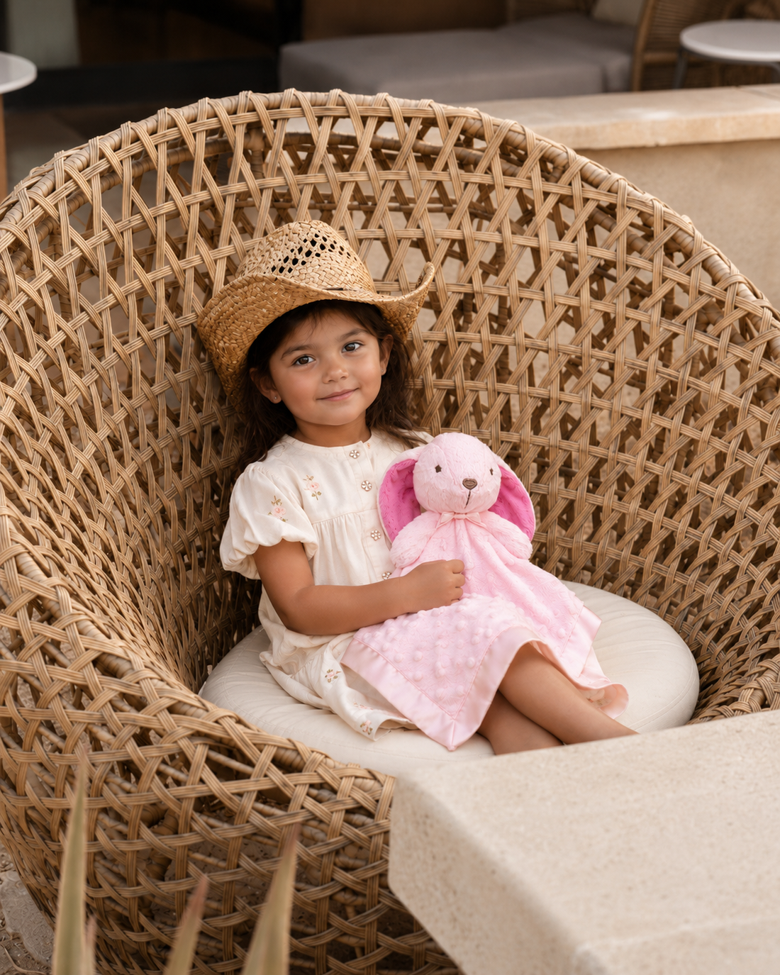 Princess SweetPea PlushAura Bunny Blanket